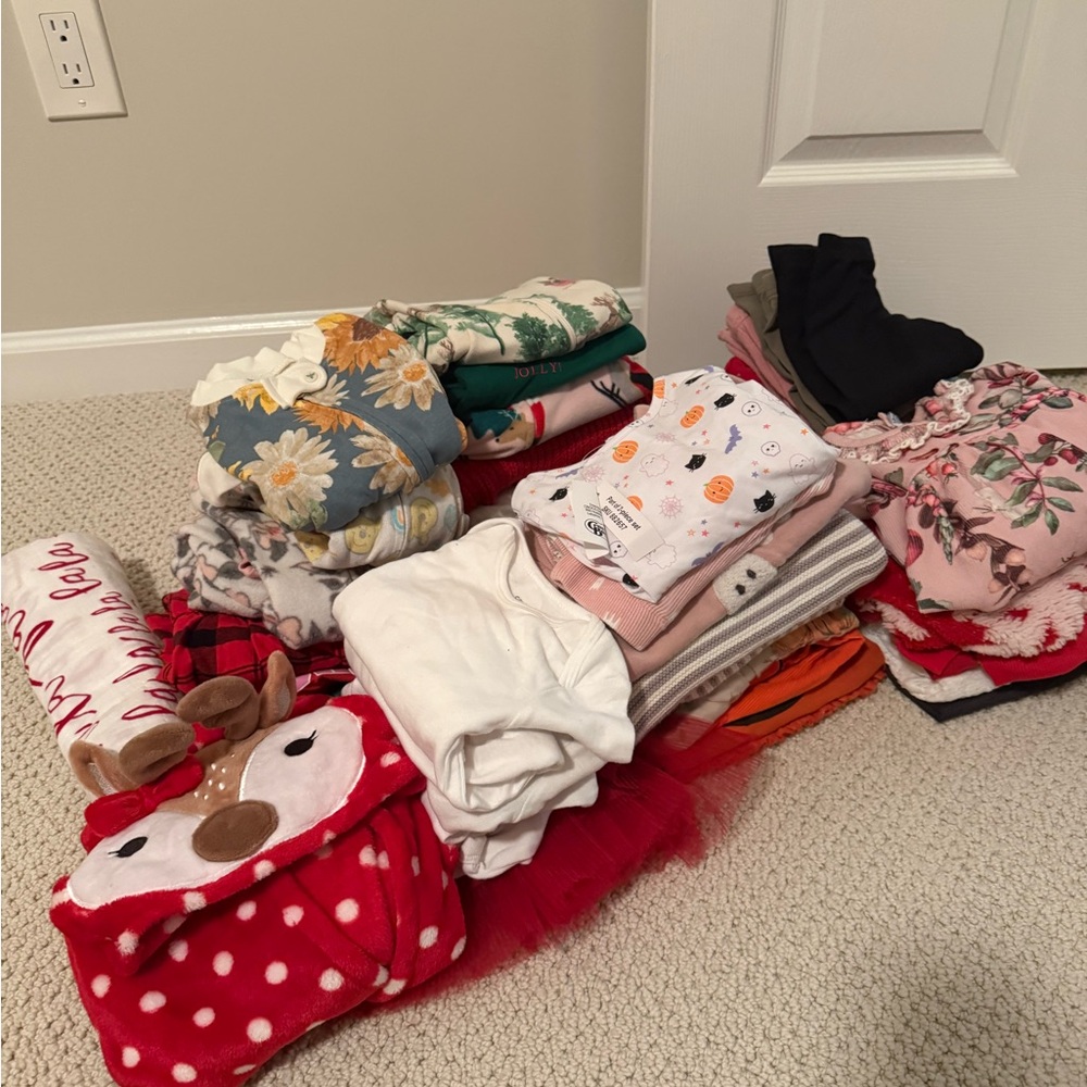 9-12 month winter baby clothes lot- girl